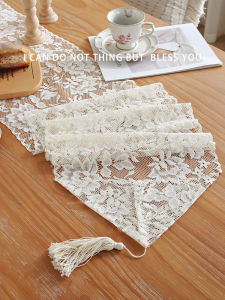 American Style Table Flag French Lace Hollow out Dining Table Cloth TV Cabinet Cover Cloth for Wardrobe Home Textile