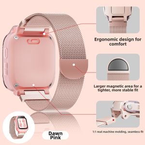 Chunmi | Magnetic Replacement Metal Milanese Strap for Mi/Mitu Redmi Children Watches