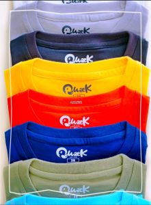 (READY STOCK) 100% Cotton Kids Round Neck Tee for Boys and Girls Aged 3-12 Years