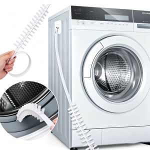 5Pcs Drum Washing Machine Cleaner Brush / Crevice Cleaning Brush with Handle / Flexible Long Handle Cleaner Brushes / for Radiator Dryer Machine Inner Barrel