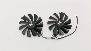 พัดลมการ์ดจอ XFX RX 6600 Black Wolf Edition 6600xt Overseas Edition V2 oc 6650xt silent fan