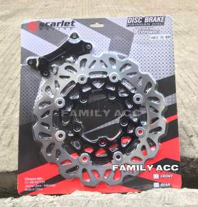 Piringan Cakram Disc 260mm Model Psm Floating Scarlet Original Pnp Vario 150 New Dan Vario 125 New 2023 Khusus Lubang Disc 5 Scarlet Racing Black Edition