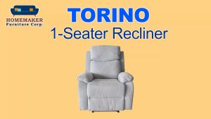 Homemaker Furniture Torino 1 Seater Recliner: Ergonomic Design & Comfortable Seating