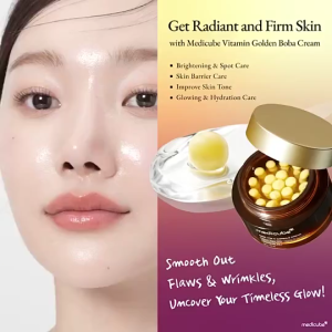 [medicube] Deep Vita C Capsule Cream/PDRN Pink Collagen Capsule Cream 55g | Mencerahkan | Menegangkan