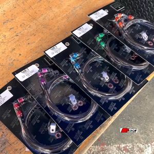 สายเบรค S6R/T 34 นิ้ว กระเป๋าประกอบ เวฟสดทุกรุ่น/โซนิค-เเดช/ฟีโน่/หลีด 125