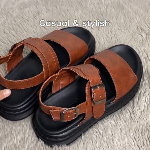 Pamole Sandal Wanita Kekinian Sandal Casual Wanita Sendal Wanita - Dagne Series