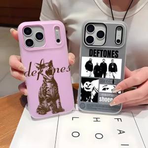 Singer Cool D-Deftones Phone Case For IPhone 17 16 15 14 13 12 11 Pro Max Plus Mini Case Clear Jelly Shockproof Soft Cover