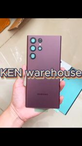 SS S22 Ultra Nắp Lưng Điện Thoại Samsung Galaxy S22 Ultra Có Kính Camera Và Sẵn Keo Dán -  985 Shop