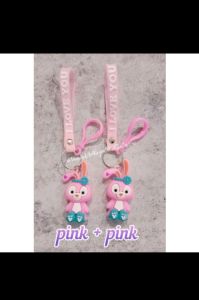 GANTUNGAN KUNCI KELINCI / GANTUNGAN KUNCI KARAKTER  / GANTI KELINCI / KEYCHAIN CHARACTER - 1PCS / KSL-7827