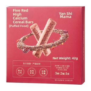 SHI YUE JIE JING | Calcium-Rich Five-Reds Grain Bars for Pregnant Women snack bars