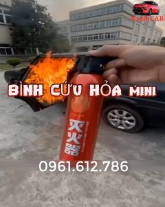 Bình Cứu Hỏa Mini Để Trong Xe Ô Tô 600ML Dạng Xịt N198car
