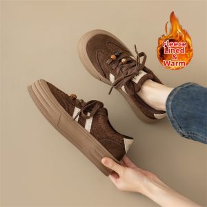 Josiny | Elevating Retro Ethnic Style Womens Shoes Plush Lining