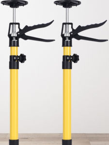 Adjustable Cabinet Support Bracket for Bathroom And Kitchen Ceiling Mounted Shelves Installation Tool Woodworking Extension Pole