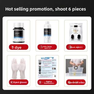 MONLEYTA | Black Dye for Clothing Color Restoration and Refurbishment