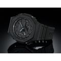 JAM TANGAN PRIA CASIO G-SHOCK ORIGINAL GA-2100-1A1 - GSHOCK GA2100 ANALOG DIGITAL HITAM. 