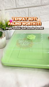 TEMPAT ROTI ANDARA - Tempat Penyimpanan Makanan / Kotak Plastik Makan