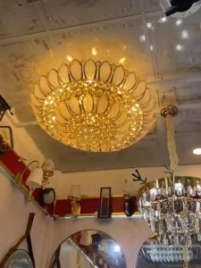 Đèn ốp trần pha lê D29 kích thước lớn cao cấp 3 chế độ sáng sang trọng đèn chiếu sáng đèn trang trí cho phòng khách phòng bếp khách sạn - Bảo hành 2 năm