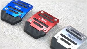 2/3PCS Non-slip Car Pedal Universal Pedal Pad Cover Set For Brake Accelerator Auto Anti-skid Pedal Automatic VA31