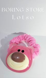 Fashion Cute Women Lotso Hair Rope 可爱时尚草莓熊发圈