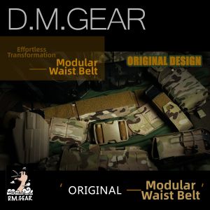 D.M.GEAR | Tactical Camo Modular Waistbelt Quick Release Detachable Design
