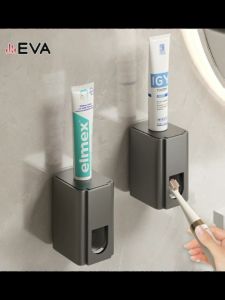 EVA เครื่องบีบยาสีฟัน อลูมิเนียม สำหรับห้องน้ํา จัดส่งจากกรุงเทพ
