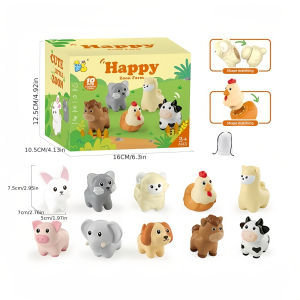 Animal Quantity Matching Game Sensory Toy Preschool Learning Activity Color Classification Mexican-Style Educational Toy