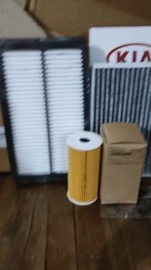 Combo 3 lọc gió  SantaFe máy dầu (2019-2020): Lọc gió động cơ lọc điều hoà & lọc nhớt (A9200/G800/2F000)