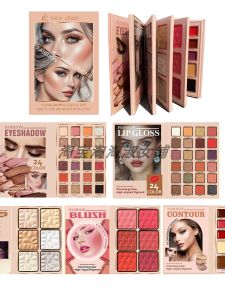 Multifunctional 78-color Palette Matte and Shimmer Eyeshadow Blush Highlighter and Contour