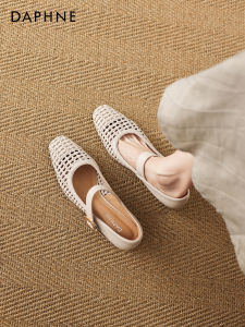 Daphne | Mary Jane Style Lace-up Breathable Internal Heightening Shoes
