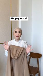 𝗛𝗮𝗻𝗵𝗮𝗻 𝗛𝗶𝗷𝗮𝗯 - Segi empat inner syari 140x140cm / Hijab Segiempat Ciput Inara
