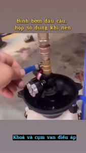 Bình bơm dầu cầu bơm dầu hộp số tự động bằng khí nén VT - 0612