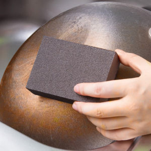 Jujiajia Nano Silicon Carbide Sponge Wipe Cleaning Decontamination Sponge Iron Rust Removal Brush Bowl Marvelous Pot Cleaning Accessories Spong Mop