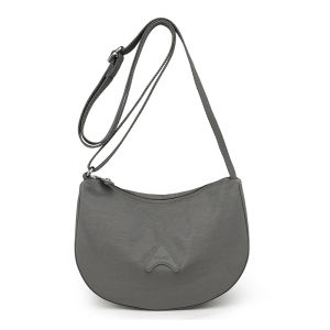 Oxford Cloth Dumpling Bag Womens Crossbody Underarm Moon Tooth Bag Simple Small Canvas Bag Casual Fashion Shoulder Bag