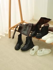 Tall Boot Storage Bags with Clear PVC Window Breathable Dustproof Organizer Prevent Slouching for Knee High Shoes Closet Women