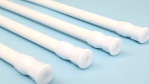 Punch-free adjustable telescopic rod shower curtain rod clothes rod shower rod curtain rod