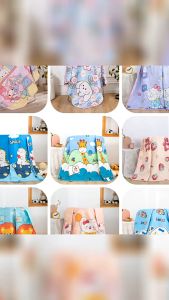 Children Blanket Soft Comforter Aircond Quilt Blanket Kids Comforter Cartoon blanket Selimut Sejuk Budak儿童空调被夏季薄小被子