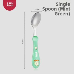 Child-safe Childrens Spoon and Fork Set