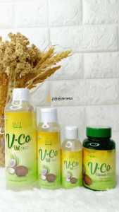 Virgin Coconut Oil VICO VCO Minyak Kelapa Murni SR12 Atasi Ruam Popok Biang Keringat Untuk Kesehatan