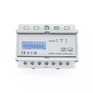 TAC7321P Prepaid Three Phase Multi-function Meter Din Rail Electric Remote kWh Meter RS485 MODBUS