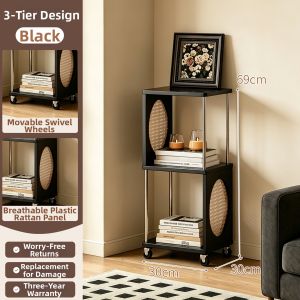 TUOJUE | Multifunctional Corner Storage Shelf Moveable
