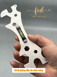 Cờ Lê Phòng Tắm Đa Chức Năng - Cờ Lê Inox Không Gỉ Sửa Chữa Hệ Thống Vòi Sen Vòi Nước Trong Nhà