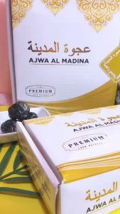 Kurma Ajwa Jumbo Premium 500gr - Kurma Azwa Asli Madinah - Kurma Nabi Grade B - SHABANI STORE
