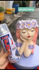 sơn bóng Sơn xịt bóng tượng Atm - Red Fox dung tích 400cc