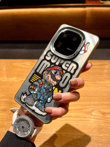 เคสโทรศัพท์มือถือแบบหนาป้องกันสำหรับ Iqoo15 ลายมาริโอ้แมชชีน 11 12 10 pro แบบด้าน 13 8 7 5 6SE สำหรับผู้ชายและผู้หญิง