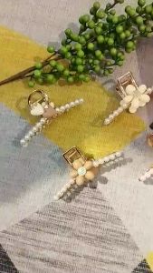 Kẹp tóc kim loại đính ngọc trai nhân tạo thời trang Vintage thanh lịch Hot 2022 cao cấp Trùm Sỉ Gia Thành