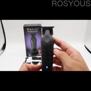 Kemei KM-2299 Hair Clipper Razor Original Trimmer For Men Rechargeable Haircut Machine 0mm USB Fast Charging