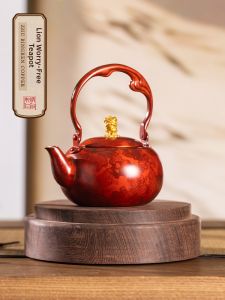 ZHUBINGRENTONG | Lion Design Teapot Kettle for Gongfu Tea