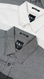 RBJ Kemeja Salur Kombi Regular Fit Pria