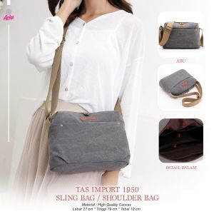 BISA COD Tas Keren Import Sling Bag / Shoulder Bag / Hand Bag High Quality Tas Import 1950 Koleksi Tas Kerenz