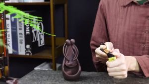 Seni Tradisional Tempat Bakar Backflow Incense Buffalo Flavor